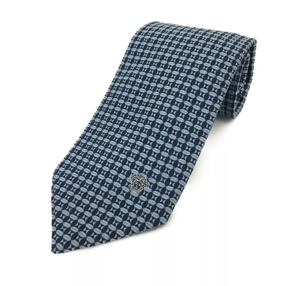 VERSACE Medusa Silk Tie MultiColor